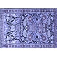 thumbnail image 1 of Ahgly Company Indoor Rectangle Persian Blue Traditional Area Rugs, 3' x 5', 1 of 4