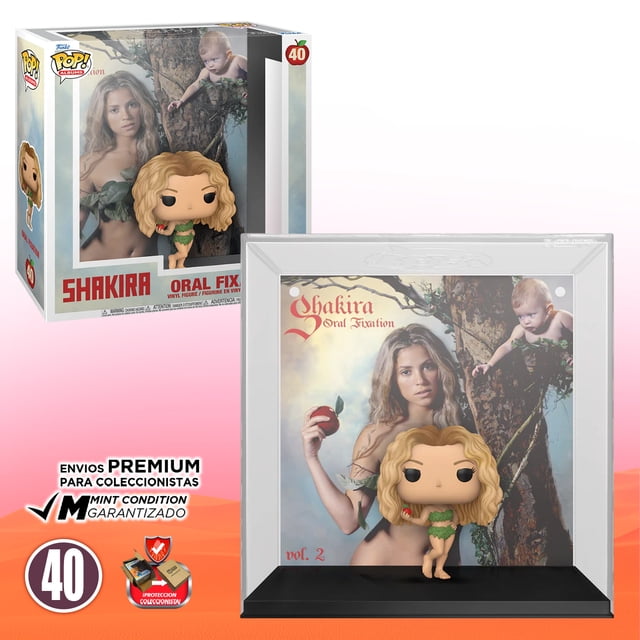 Funko Pop Shakira Oral Fixation #40 Álbum Musical Cantante Original Funko Oral Fixation Album
