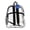 15" Clear, variant on BAZIC Clear Backpack Clair 17", Transparent See Through Bag Waterproof, Large Capacity, 1-Pack