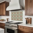 thumbnail image 5 of Mi Alma Purple Orange Floral Peel & Stick Vinyl Backsplash Tiles 5x5, 24 pcs, 5 of 10
