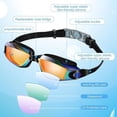 thumbnail image 2 of Gafas de natación CCMRCQ, antivaho, protección UV, paquete de 2 unidades, para adultos, 2 of 7