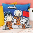 thumbnail image 4 of Almohada con estampado de anime de Peanuts, cojín suave con dibujos animados kawaii de Snoopy y Charlie Brown, cojín decorativo para sofá, silla, cama de coche, 4 of 5
