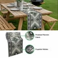 thumbnail image 5 of Sagge Green Boho Table Runner - 70 Inch Long, Kitchen Dining Table Runner Dresser Scarves, Country Southwest Aztec Geometric Farmhouse Decor for Coffee Tables Wedding Party Banquet, 5 of 8