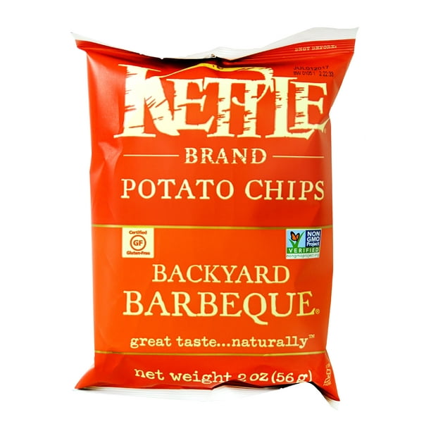 Kettle Chips 6/2Oz Backyard Bbq Pack of 6