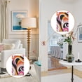 thumbnail image 4 of Yayeee Duplex Wall Plate 1-Gang 4.5"x2.7" Home Receptacle Light Switch Decorative Outlet Cover, Swirling Circles, 4 of 7
