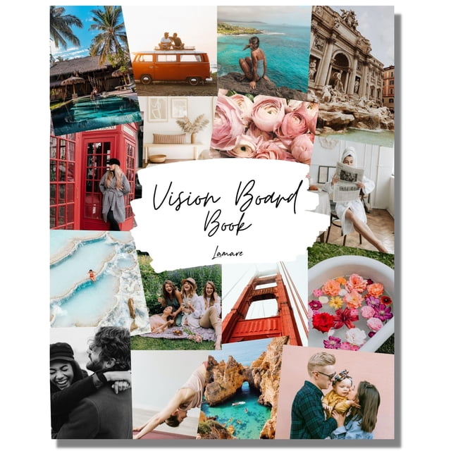 Vision Board Book Lamare Vision Board Kit, más de 1000 imágenes
