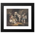 thumbnail image 2 of Richard Westall 24x20 Black Modern Framed Museum Art Print Titled - Theatrical Figures About a Throne, 2 of 5
