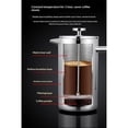 thumbnail image 3 of Petite Cafetière à Pression Française 600 ml, Cafetière à Pression Française à Double Paroi Isolée en Acier Inoxydable pour Voyage et camping, Poignée Argent, 3 of 5