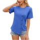 thumbnail image 4 of Fiudx Tops para Mujer Tops con Estampado de Moda para Mujer, Blusa de Manga Corta, Camisetas Divertidas con Cuello Redondo, 4 of 6