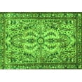 thumbnail image 1 of Ahgly Company Indoor Rectangle Persian Green Traditional Area Rugs, 2' x 4', 1 of 1