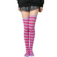 thumbnail image 1 of Medias sin costuras Minnieouse Calcetines altos iris para fiestas de juegos de rol, 1 of 6