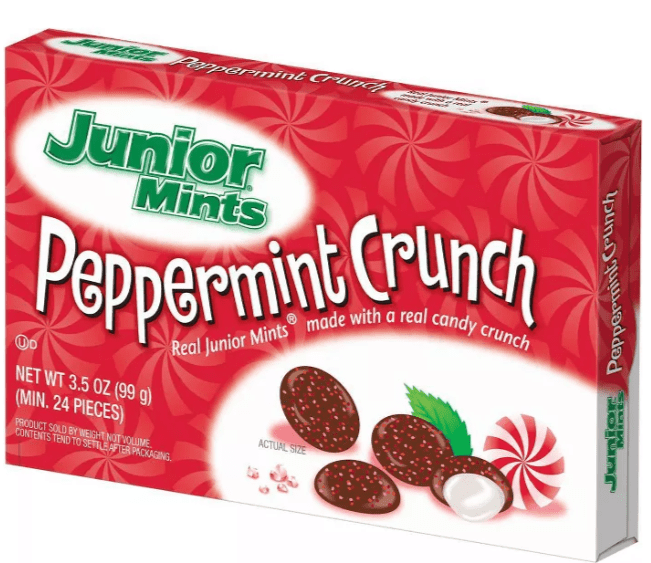 Junior Mints Peppermint Crunch Holiday Box, 3.5 Oz