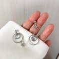thumbnail image 3 of Earrings Star Moon Star Earrings Small Fresh Planet Pendant Earrings Long Pendant Personality Fashion Earrings, 3 of 6