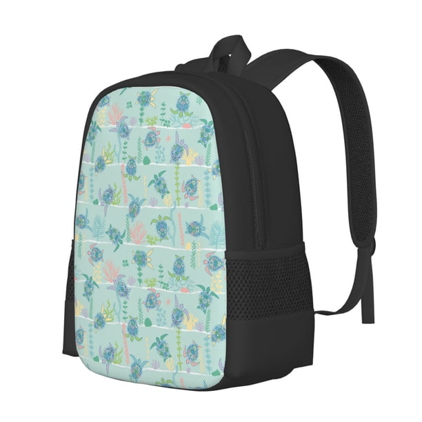 Fotbe Sea Turtle Mochila para Hombre y Mujer - Tela Oxford 600D Resistente - Mochila Impermeable de Gran Capacidad para Escuela, Viajes y Senderismo