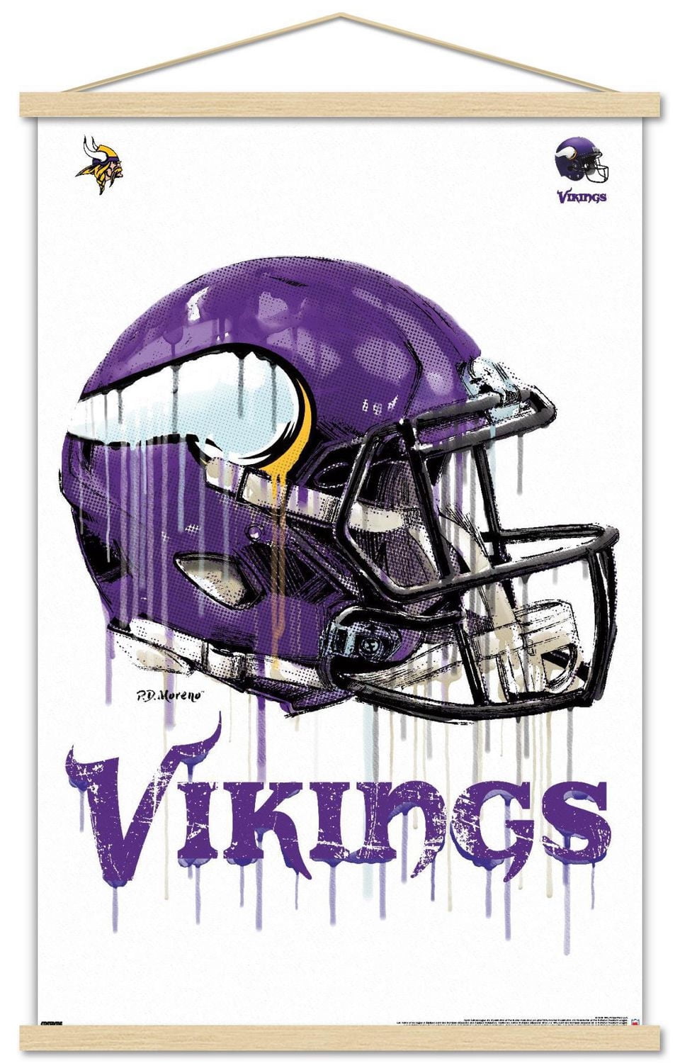 NFL Minnesota Vikings - Casque anti-goutte 20