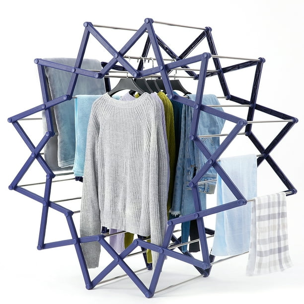 Rackaphile 3-in-1 Star-Shaped Clothes Horse Stainless ...