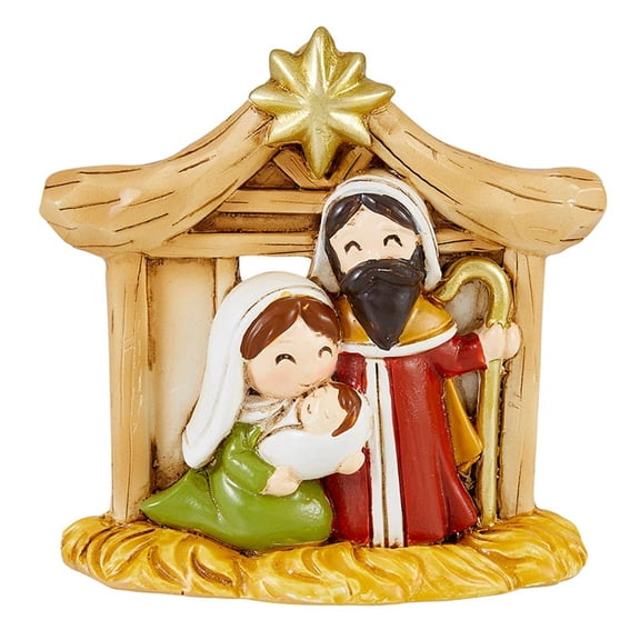 Colorful Christmas Figurine Ornament