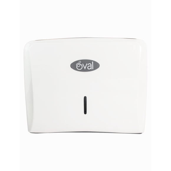 Despachador de Interdoblada En Z Largo Oval Eco PP Blanco Oval DV042