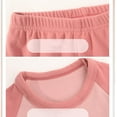 thumbnail image 5 of Thermal Shirts for Children Printed Boys' and Girls' Shoulder Sleeve Warm Underwear Set Youth Fall Winter Top and Pants Two Piece Set Home Clothes Casual Cozy Undershirt for Kid 1-16 Years, 5 of 8