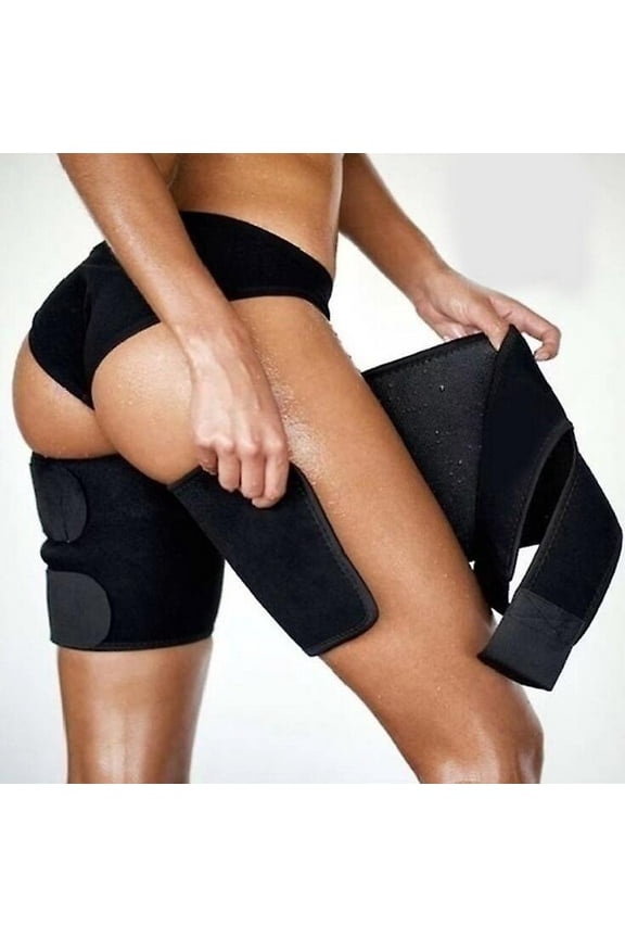 Gyfdym Neoprene Leg Shaper Sauna Sweat Thigh Trimmers Calories Off Anti Cellulite Slimming Legs Fat Thermo Compress Belt Face Lift