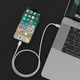 thumbnail image 5 of Cable iBox Lightning A Tipo-C, 2m, 27W, Mfi, Tpe, Blanco, 5 of 5