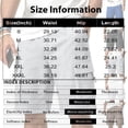 thumbnail image 4 of Sewkxo Mens Casual Sweat Shorts Drawstring Elastic Waist Athletic Workout Gym Jogger Shorts with 4 Pockets,White 3XL, 4 of 7