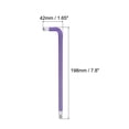 thumbnail image 2 of Unique Bargains 8mm Ball End Hex Key Wrench, L Shaped Long Arm S2 Steel Repairing Tool, 2 of 5