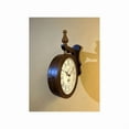 thumbnail image 4 of Home Decor Jefferson & Smith Vintage Double-Sided Wall Clock Antique Victorian Hanging Clock with Bracket Silent Quartz Movement, 4 of 4