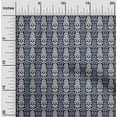 thumbnail image 1 of oneOone Polyester Lycra Fabric Paisley & Floral Ikat Print Fabric BTY 56 Inch Wide, 1 of 4