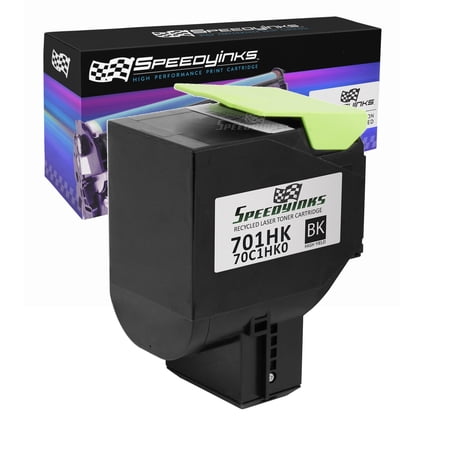 Speedy Remanufactured Toner Cartridge for Lexmark 701HK High-Yield (Black)