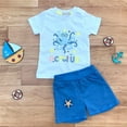 thumbnail image 2 of Nerdy Octopus 2-Piece Tee & Shorts Set, 2 of 3