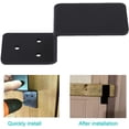 thumbnail image 4 of HWZWT 2x4 Barre de Fermeture de Porte Support Robuste et Efficace Mesures de Sécurité, 4 of 5
