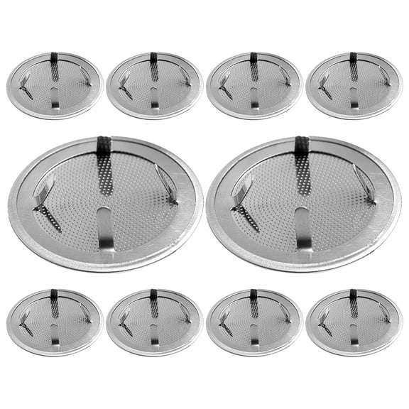 HEALEEP 20pcs Stainless Steel Tea Strainer Insert Tea Mesh Tea Pot Accessories Tea Filter Mesh