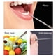 thumbnail image 5 of Injueey Mondadientes creativos, tenedor de fruta de aleación, palillo de portátil, accesorio de limpieza de desmontable, Mostrada oro rosa, 5 of 6