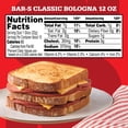 thumbnail image 6 of Bar-S Classic Bologna, Sliced Deli Lunch Meat, 12 oz, 6 of 8