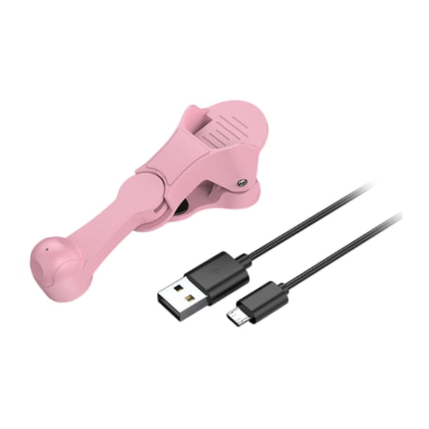 Pantalla Auto Clicker Continuo Haga en Velocidad Ajustable Portable Haga en la pantalla Pantalla del teléfono del dispositivo Haga para Rosa