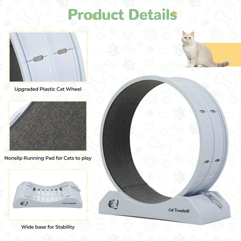 Nordic Beast Cat Wheel One Fast Cat Exercise Wheel COZIWOW Cat