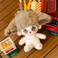 thumbnail image 3 of Muñeca de algodón de 20cm para niños, muñeco de peluche con diseño de hámster, sin atributos, para colección de Fans, 3 of 5