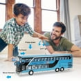 thumbnail image 1 of Modèle de Voiture Jouet, Jouet Bus en Alliage Mini Bus Jouet, Ensemble de Jeu Jouets Électriques pour Filles pour Garçons, 1 of 8