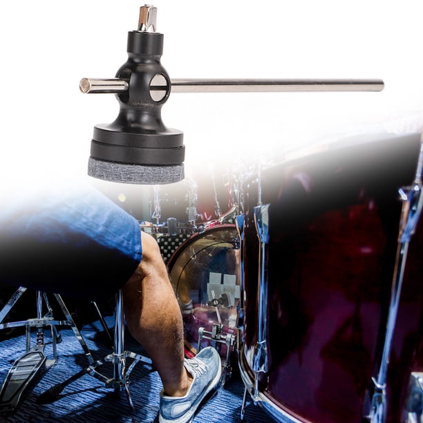 Batidor de Pedal de tambor para martillo de aleación de aluminio bajo con piezas de percusión de cabeza de fieltro Tmvgtek Para estrenar