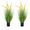 Green, variant on Romantic Season 2 Pack Artificial Onion Grass Plants, 3FT Green Faux Ornamental Foxtail Reed Grass, Artificial Fake Greenery Decor for Indoor Outdoor Home Office Patio Floorr