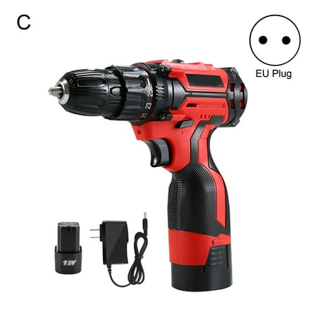

SouthEle 12V/18V Rechargeable Battery Hand Electrical Drill Screwdriver Hardware Tool
