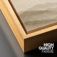 thumbnail image 6 of Framed Canvas Wall Art Abstract Misty Mountain Landscape Print for Living Room Decoration - 16"x24" NATURAL, 6 of 8
