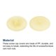 thumbnail image 4 of Tapas de tornillo Unique Bargains 160uds 17x4mm Plástico Claro Amarillo, 4 of 5