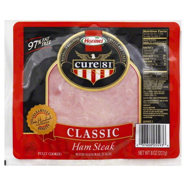 Hormel Foods Hormel Cure 81 Ham Steak, 8 oz
