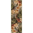 thumbnail image 5 of Unique Loom Outdoor Botanical Collection Area Rug - Verdure (2' x 6' 1" Runner Multi/Beige), 5 of 9