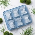 thumbnail image 7 of 2 Pack 6-Cavity Highland Cow Silicone Mold Tray - Food-Grade Silicone for Whiskey Ice Cubes, Chocolate, Soap & Crafting, Unique Animal Design for Drinks & Baking, 7 of 7