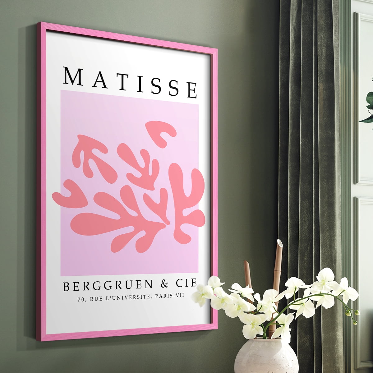 Matisse LXXXI Framed Print - Solid Wood