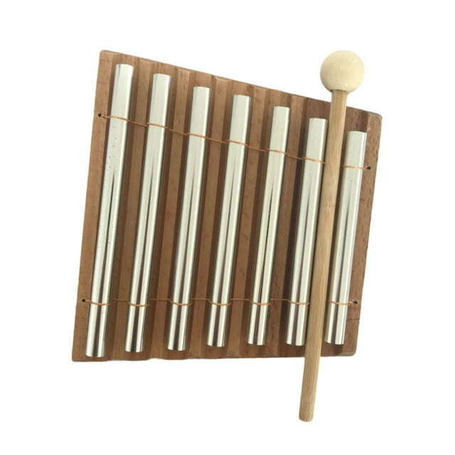 Langgg Wind Chimes Hand Chime Instrumental Meditation Chime Bell Gift For Birthday Holidays Hand Percussion 7 tone