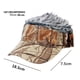 thumbnail image 4 of Fiudx Gorra de Béisbol con Peluca Divertida, Estilo Hip Hop, Ajustable, de Algodón Transpirable, Ideal para Actividades Al Aire Libre, Ideal Como Regalo para Adultos., 4 of 4